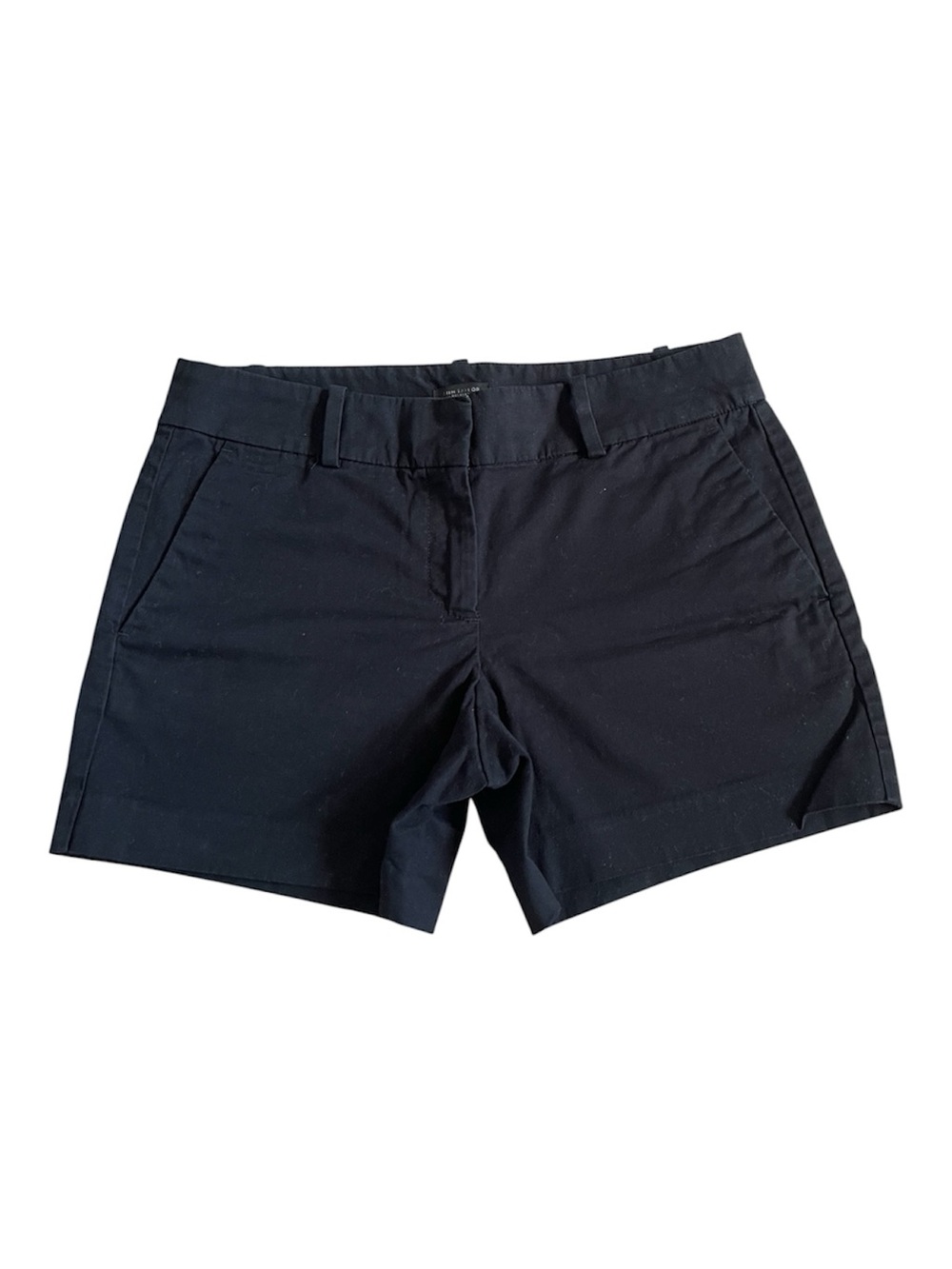 Ann Taylor Black Tailored Bermuda Shorts